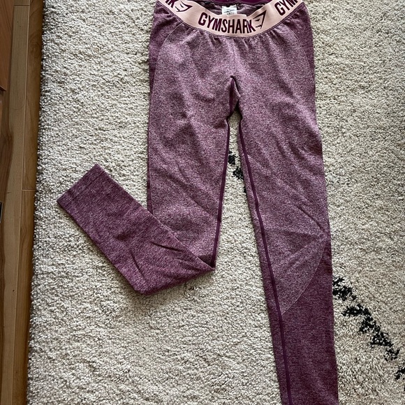 Gymshark flex leggings ruby sz S - Picture 3 of 5